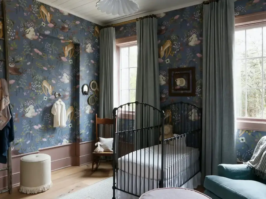 Buy Custom Nurseries-Blackout-Curtains Dubai by Si karigar