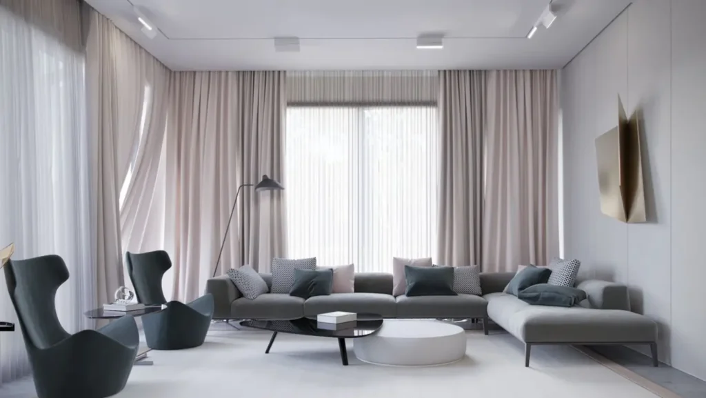 Wave Style Blackout Curtains